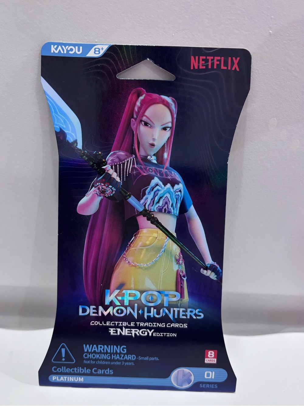 Mira- Netflix K-Pop Demon Hunters Card Pack - Pink & Yellow Character Art